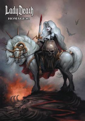 LADY DEATH HOMAGES ARTBOOK HC (MR)