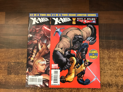 X-Men vs. Agents of Atlas (2009) #1-2 (complete)