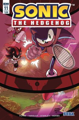 SONIC THE HEDGEHOG #11 CVR B YARDLEY