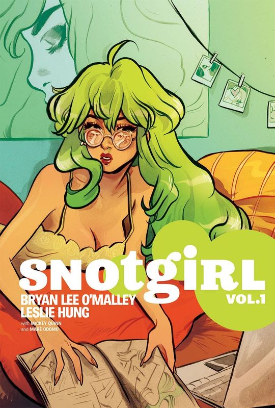 SNOTGIRL TP VOL 01 GREEN HAIR DONT CARE