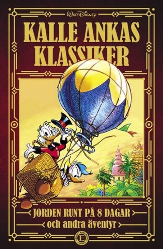 Kalle Ankas Klassiker del 4 Jorden runt på 80 dagar HC