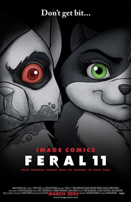 FERAL #11 CVR B TRISH FORSTNER & ALLEN PASSALAQUA HOMAGE VAR