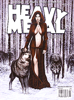 HEAVY METAL MAGAZINE JANUARY 2009