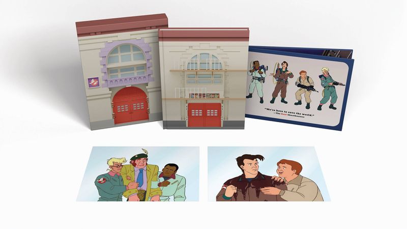 REAL GHOSTBUSTERS VISUAL HISTORY DLX ED HC 