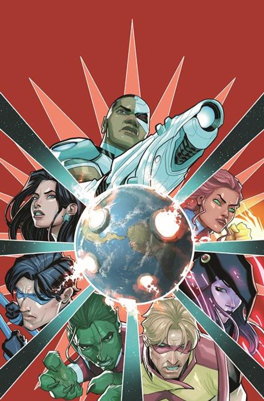 TITANS #28 CVR A PETE WOODS (DC K.O.)