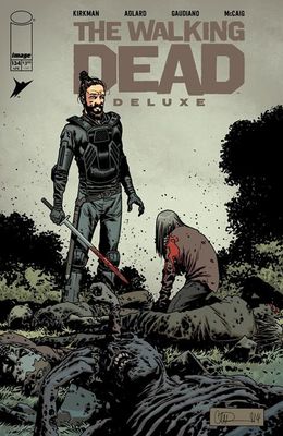 WALKING DEAD DELUXE #134 CVR B CHARLIE ADLARD & MAVE MCCAIG VAR 