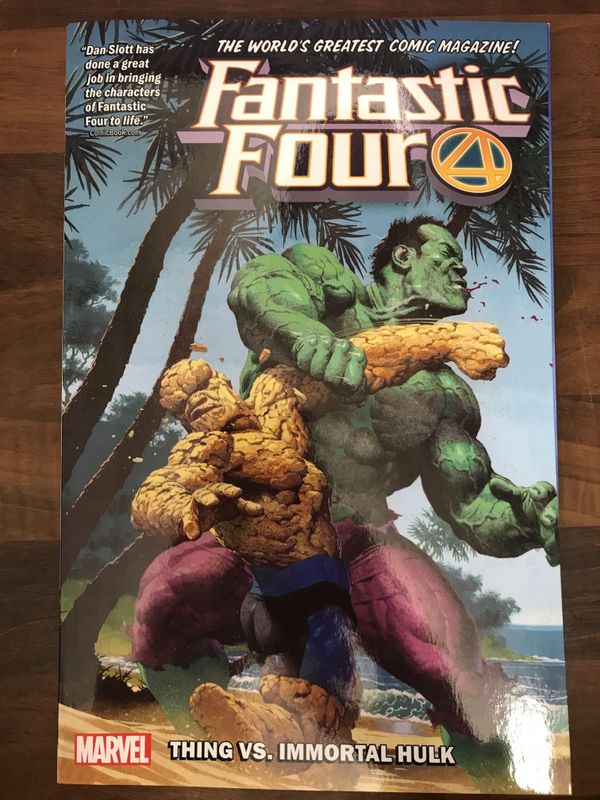 FANTASTIC FOUR TP VOL 04 THING VS IMMORTAL HULK