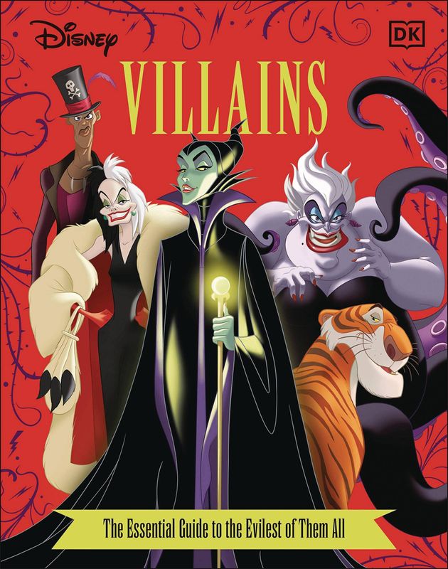 DISNEY VILLAINS ESSENTIAL GUIDE REVISED ED HC