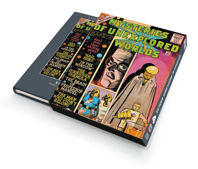 SILVER AGE MYSTERIES UNEXPLORED WORLDS SLIPCASE VOL 04  0