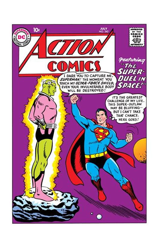 ACTION COMICS #242 FACSIMILE EDITION CVR A CURT SWAN