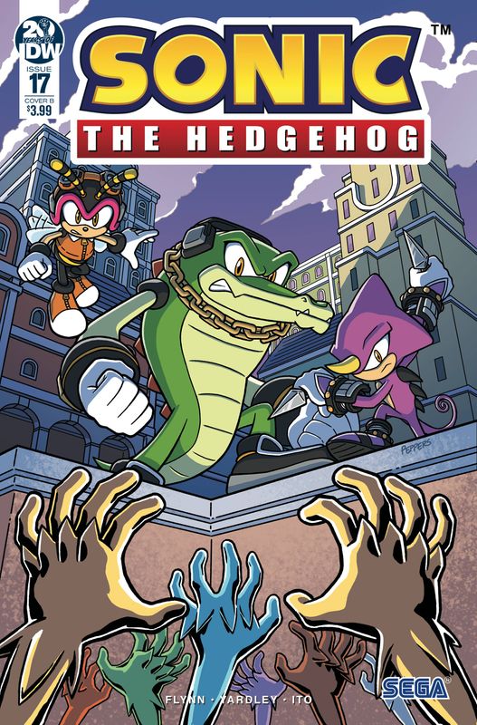 SONIC THE HEDGEHOG #17 CVR B PEPPERS