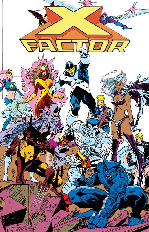 X-FACTOR: THE ORIGINAL X-MEN OMNIBUS VOL. 2 WALTER SIMONSON INFERNO COVER