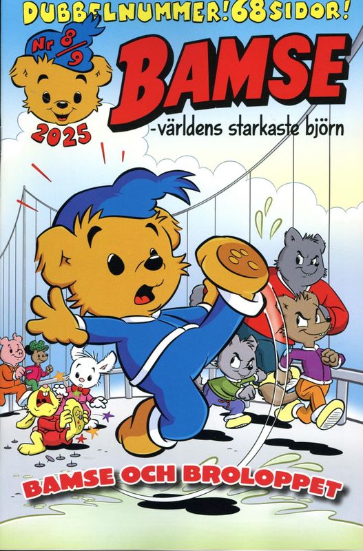Bamses - världens starkaste björn nr 8/9 2025 dubbelnummer
