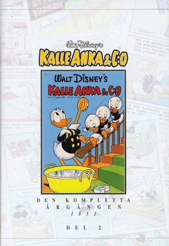 Kalle Anka & Co den Kompletta årg. 1951 HC del 2