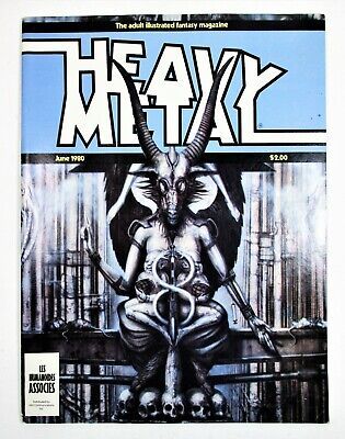 HEAVY METAL MAGAZINE JUNE 1980