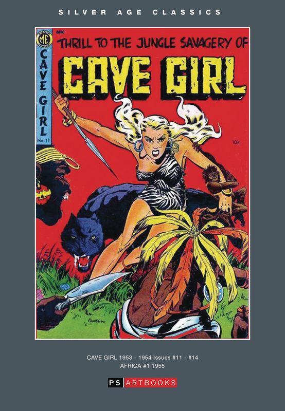 SILVER AGE CLASSICS CAVE GIRL HC VOL 01