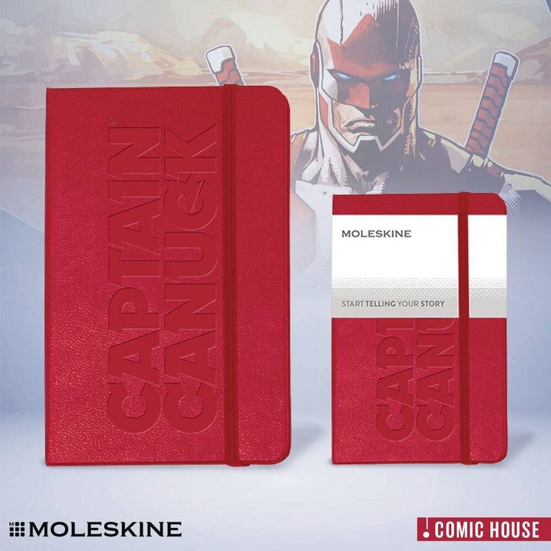 CAPTAIN CANUCK MOLESKINE NOTEBOOK HC