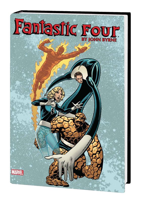 FANTASTIC FOUR BY BYRNE OMNIBUS HC VOL 02 BYRNE CORNER BOX DM VAR