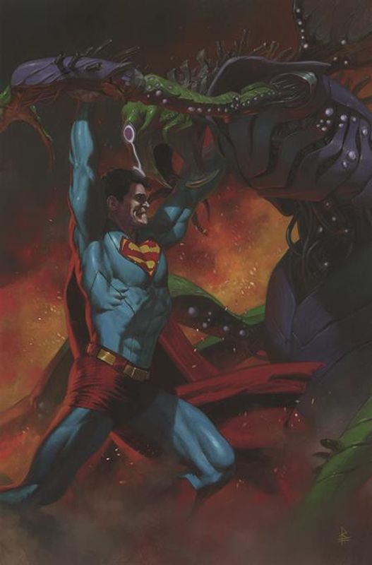 ADVENTURES OF SUPERMAN BOOK OF EL #3 (OF 12) CVR B RICCARDO FEDERICI CARD STOCK VAR