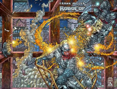 FRANK MILLERS ROBOCOP RYP WRAP CVR #9 (MR)