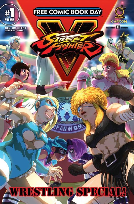 FCBD 2017 STREET FIGHTER V WRESTLING SPECIAL