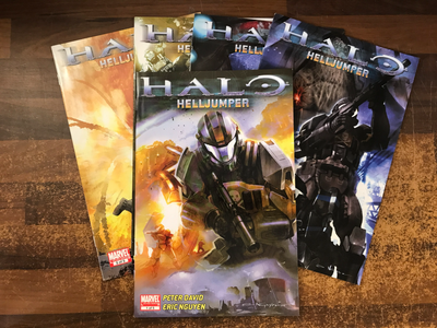 Halo Helljumper (2009) #1-5 (complete)