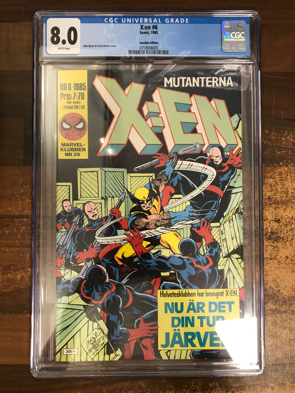 CGC 8,0 X:EN 1985 NR 6