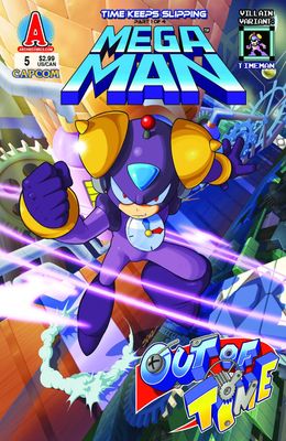 MEGA MAN #5 SPAZ VILLAIN VAR CVR