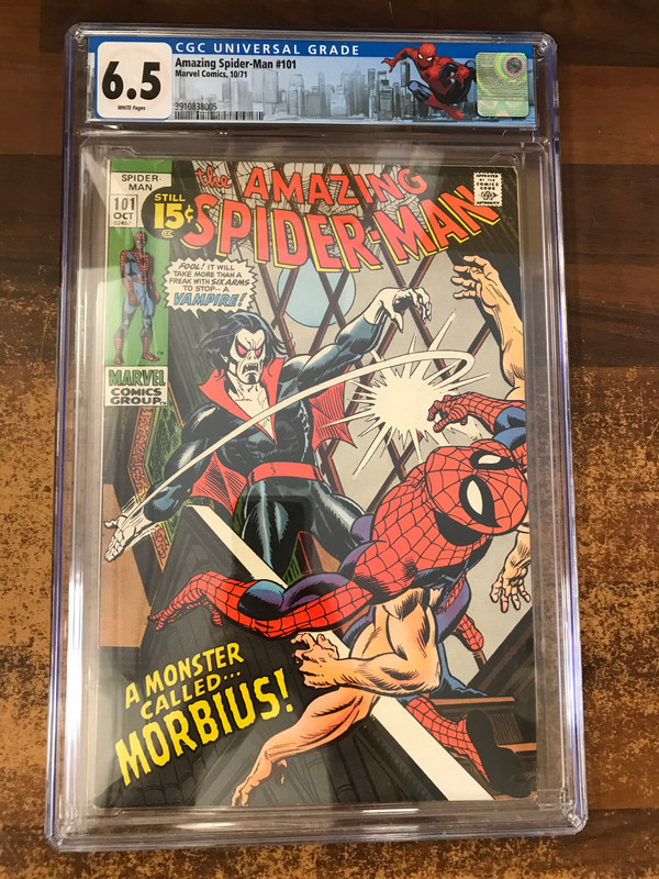 CGC 6,5 AMAZING SPIDER-MAN #101