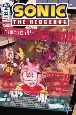 SONIC THE HEDGEHOG #22 CVR A JAMPOLE