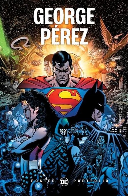 DC POSTER PORTFOLIO GEORGE PEREZ TP