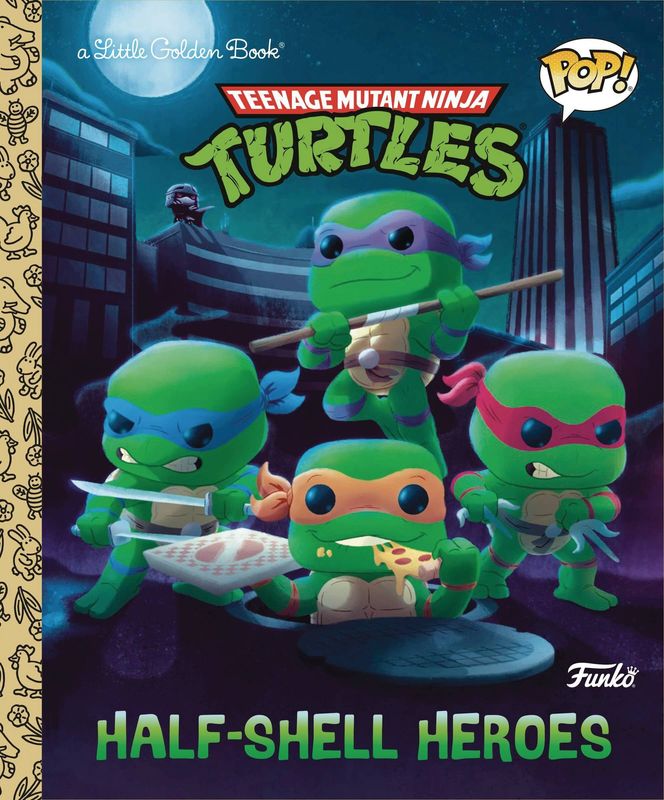 FUNKO TMNT HALF-SHELL LITTLE GOLDEN BOOK