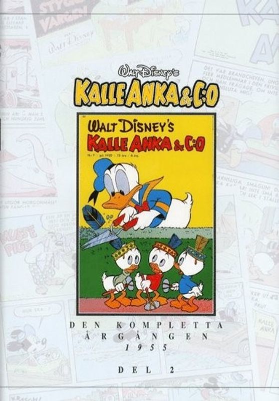 Kalle Anka & Co den Kompletta årg. 1955 HC del 2