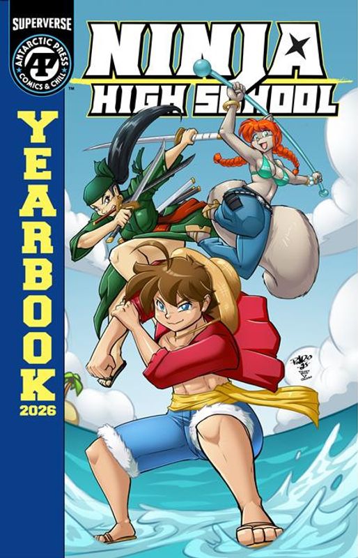 NINJA HIGH SCHOOL YEARBOOK 2026 CVR A BEN DUNN