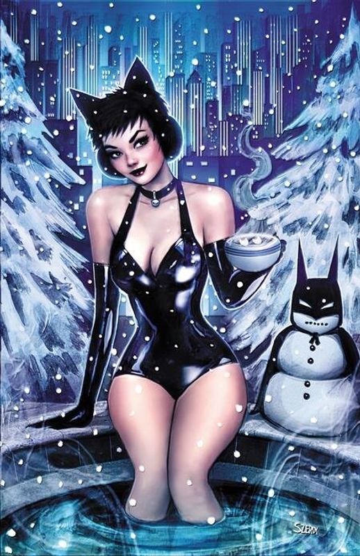 CATWOMAN #72 CVR D NATHAN SZERDY SWEATER WEATHER CARD STOCK VAR