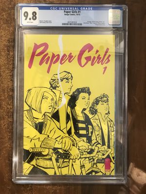 CGC 9,8 PAPER GIRLS #1