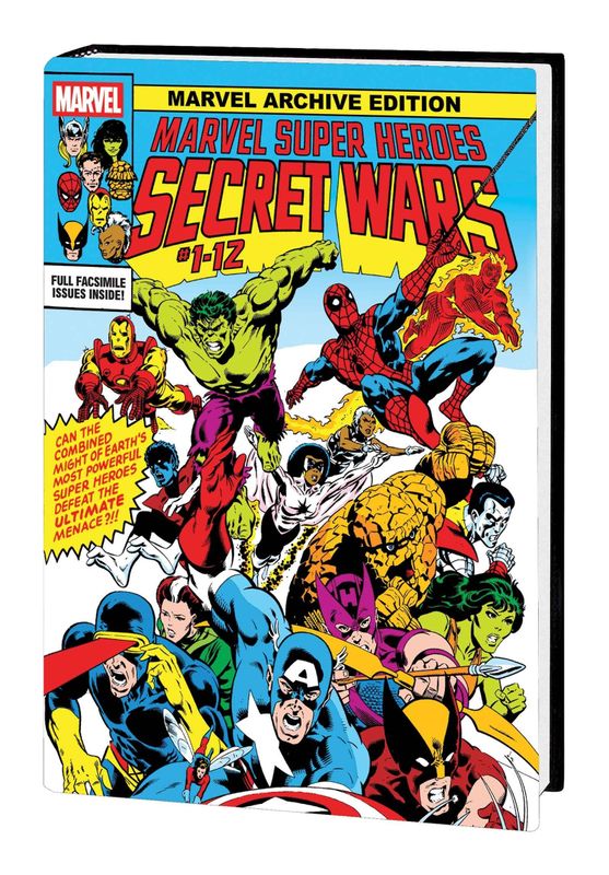 ARCHIVE ED MSH SECRET WARS GALLERY EDITION HC FIRST ISSUE