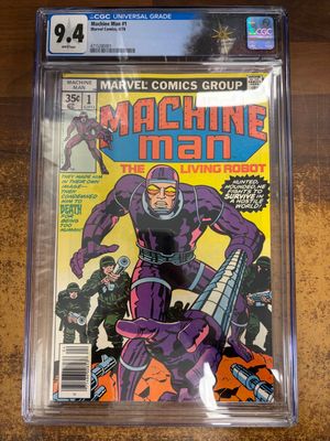 CGC 9,4 MACHINE MAN #1 (NORTHERN COLLECTION)