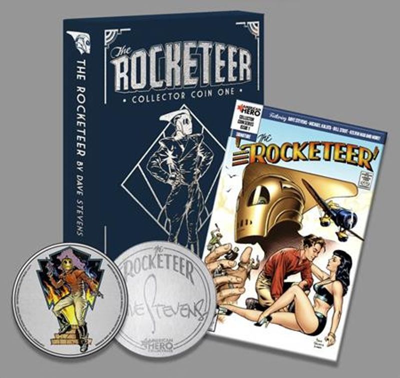 ROCKETEER COLLECTION COIN SET SIGNATURE SILVER EDITION Limited to 250 Allocations May Occur