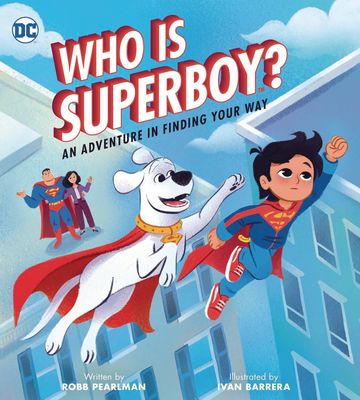 WHO IS SUPERBOY ADV IN FINDING YOUR WAY PICTUREBOOK