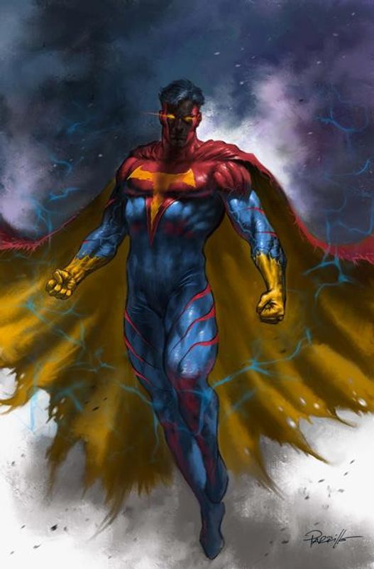 SUPERMAN UNLIMITED #11 CVR D LUCIO PARRILLO CARD STOCK VAR