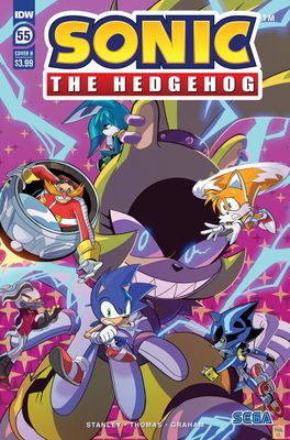 SONIC THE HEDGEHOG #55 CVR B TRAMONTANO