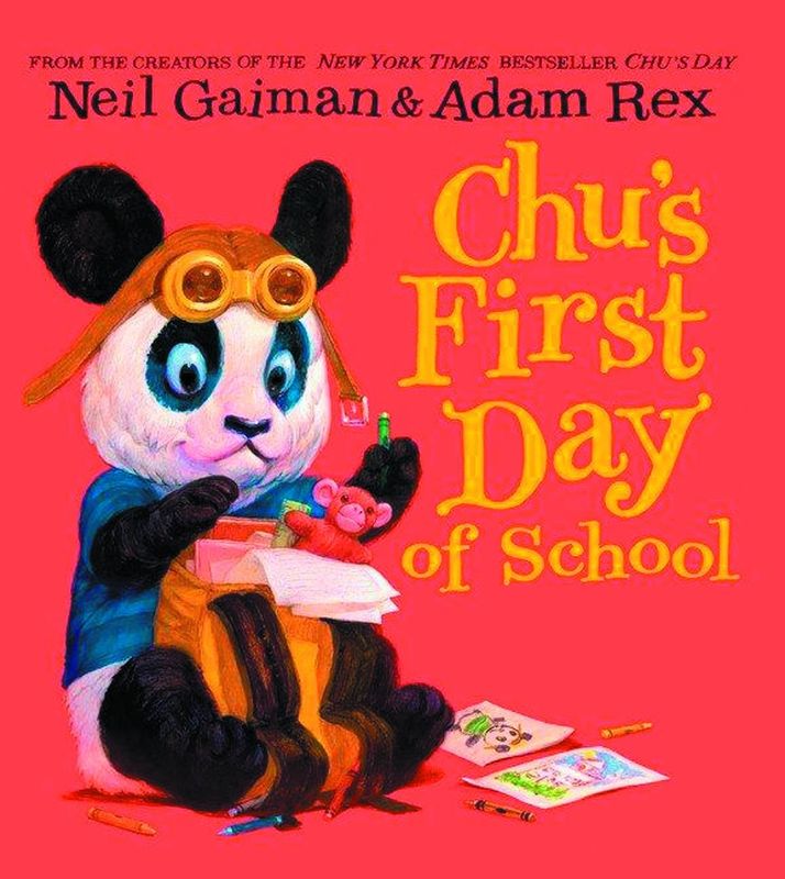 NEIL GAIMAN CHUS FIRST DAY BOARD BOOK