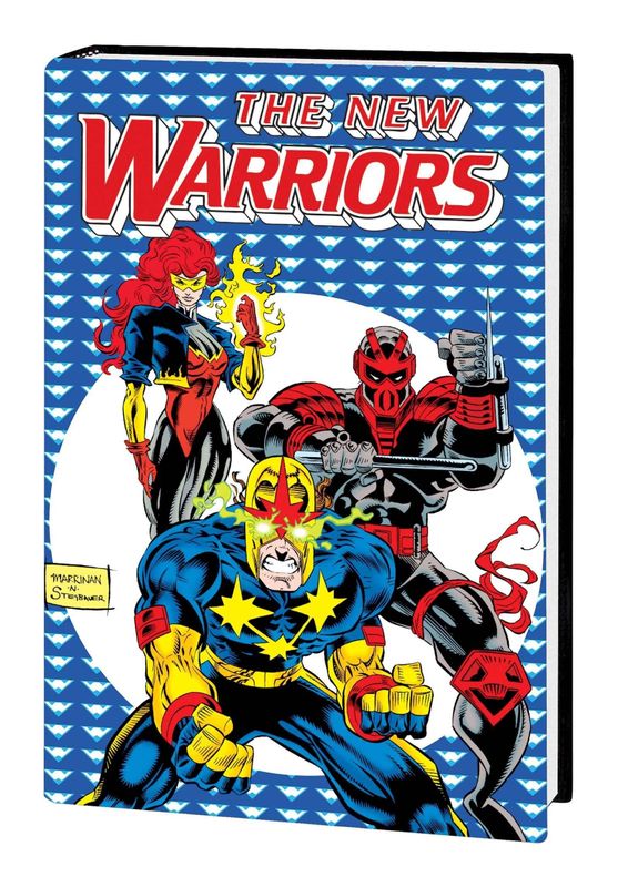 NEW WARRIORS NOVA & NIGHT THRASHER OMNIBUS HC MARRINAN CVR