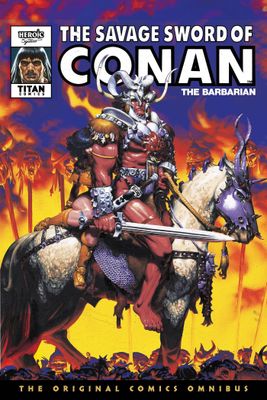 SAVAGE SWORD OF CONAN ORIGINALS OMNIBUS DIRECT MARKET HC VOL 09