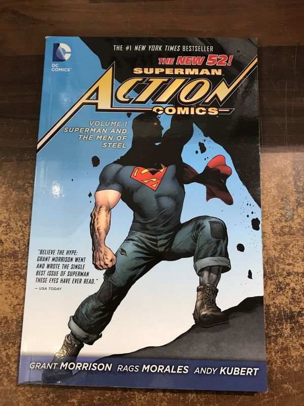 SUPERMAN ACTION COMICS TP VOL 01 SUPERMAN MEN OF STEEL (N52)