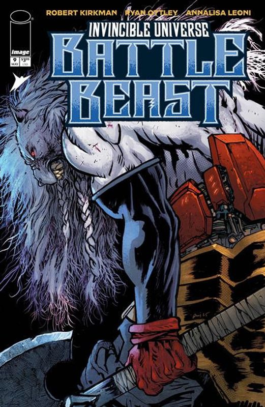 INVINCIBLE UNIVERSE BATTLE BEAST #9 CVR B DANIEL WARREN JOHNSON & MIKE SPICER VAR