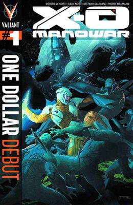 X-O MANOWAR (VU) #1 ONE DOLLAR DEBUT ED