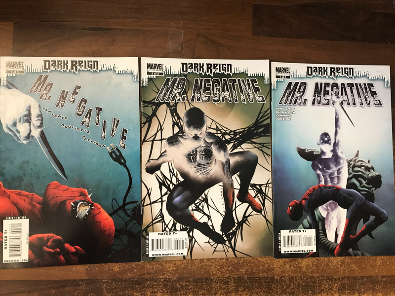 Dark Reign Mister Negative (2009) #1-3 (complete)