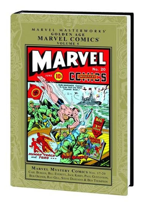 MMW GOLDEN AGE MARVEL COMICS HC VOL 05